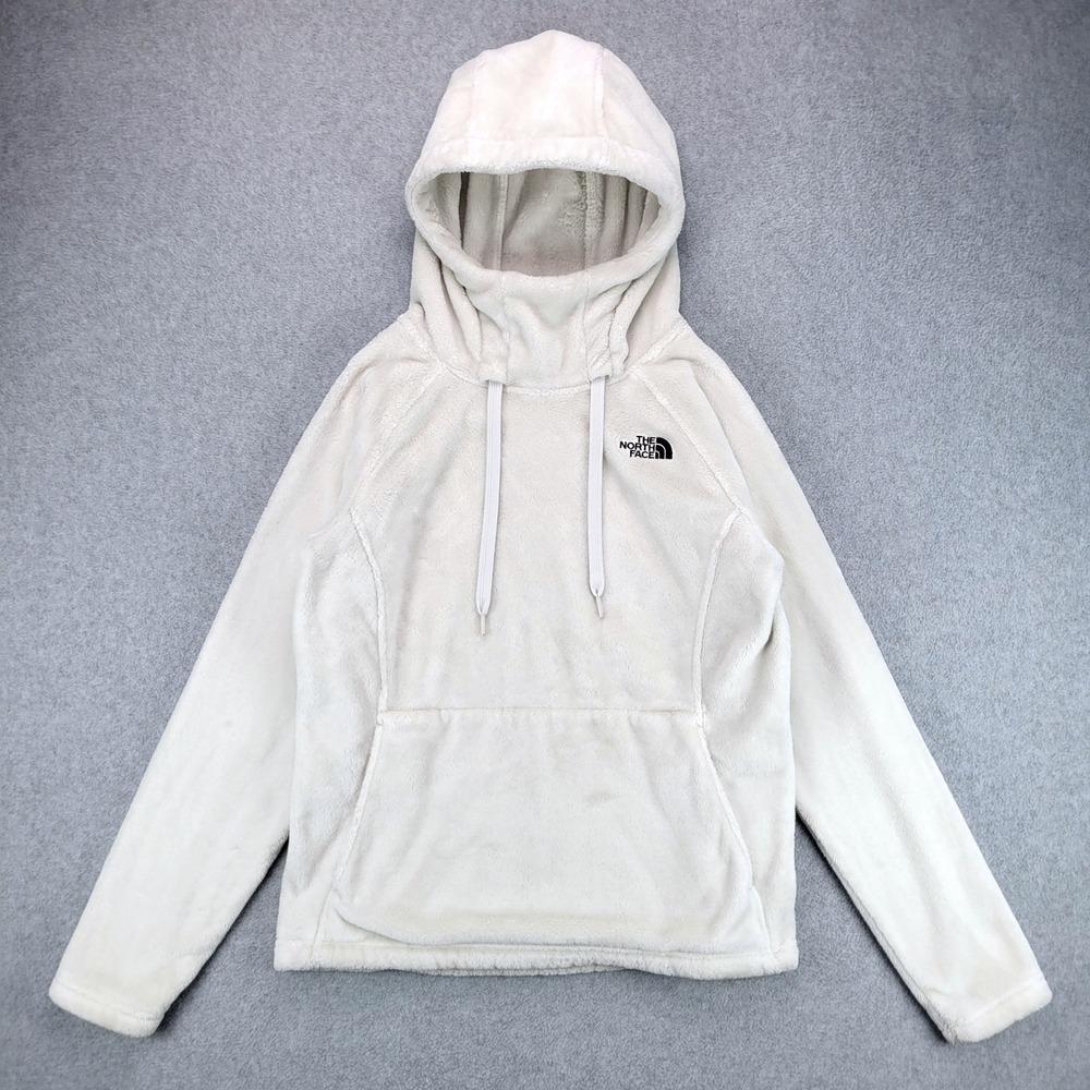 The North Face Bellarine Fleece Hoodie Womens Medium White NF00CUP4 Pullover